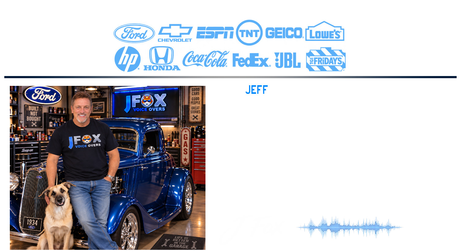 Jeff Fox Voice Actor